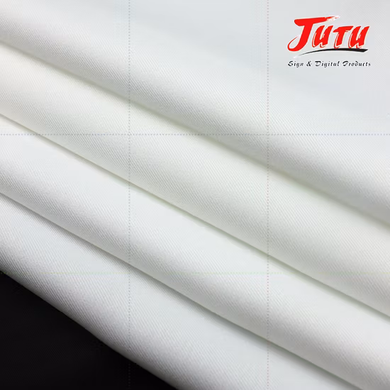 Jutu Soft and Thin Printable Textile Digital Printing for Flag Plain