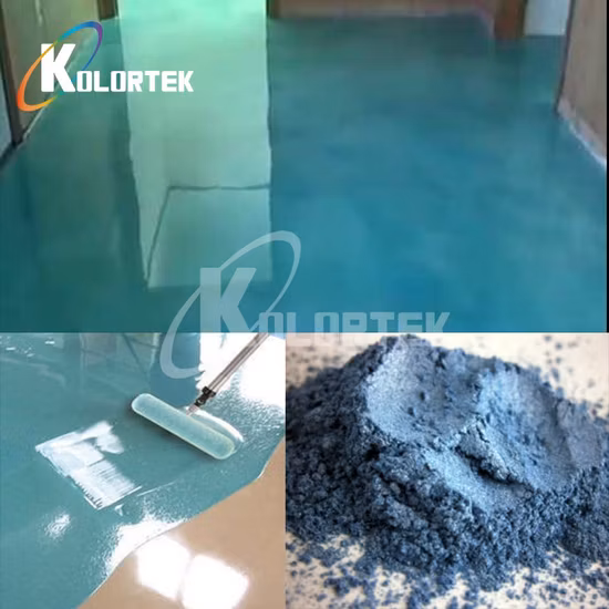 High Performance Concrete Flooring Paint Pearl Pigments